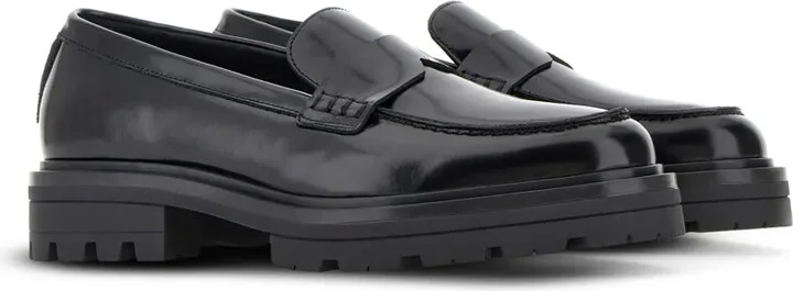 Slip-On Leather Loafers - Image 2
