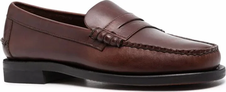 Slip-On Leather Loafers - Image 2