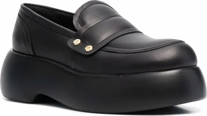 Slip-On Leather Loafers - Image 2