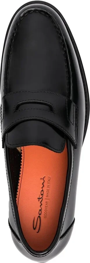 Slip-On Leather Loafers - Image 4