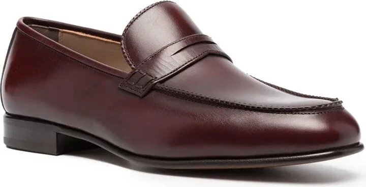 Slip-On Leather Loafers - Image 2