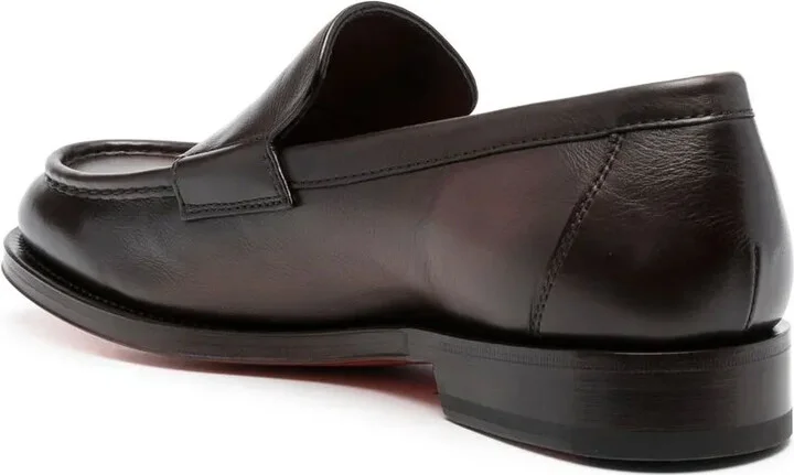 Slip-On Leather Loafers - Image 3