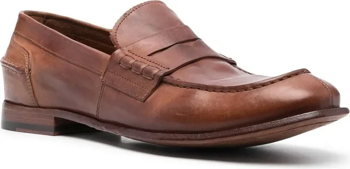 Slip-On Leather Loafers - Image 2