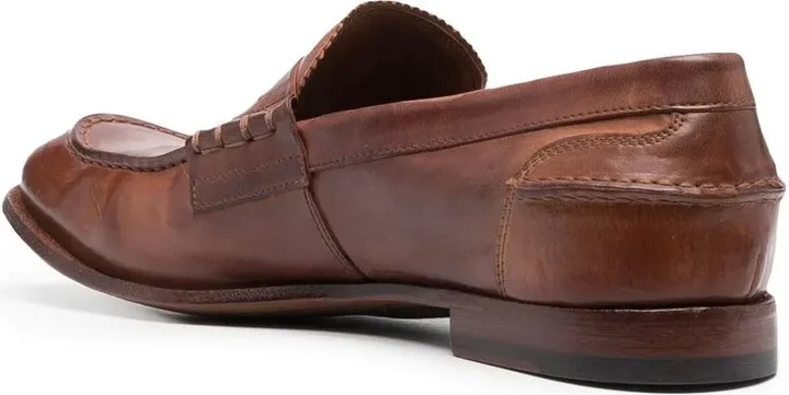 Slip-On Leather Loafers - Image 3
