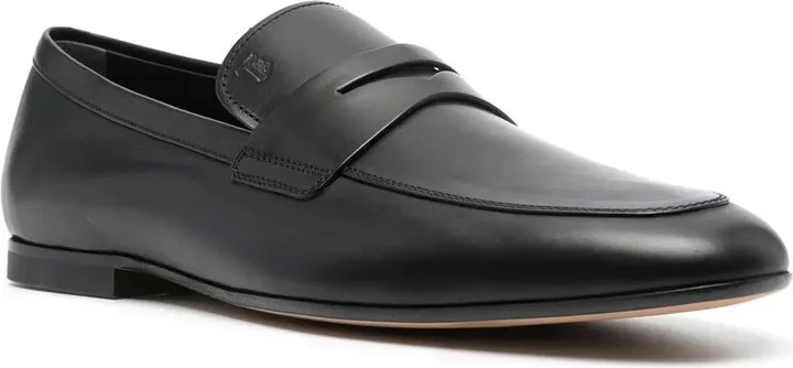Slip-On Leather Loafers - Image 2