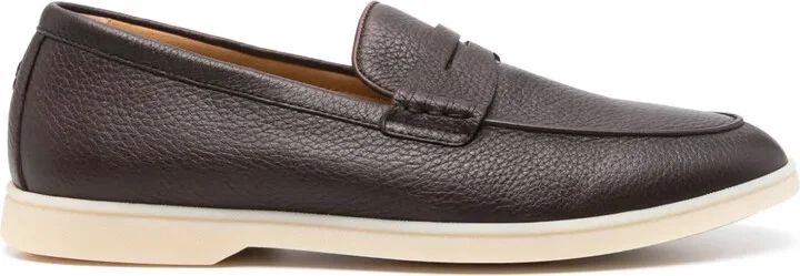 Slip-On Leather Loafers
