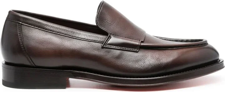 Slip-On Leather Loafers