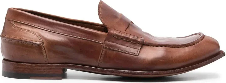 Slip-On Leather Loafers