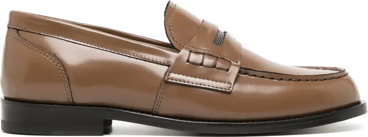 Slip-On Leather Loafers