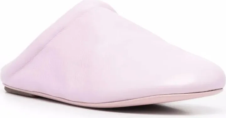 Slip-On Leather Mules - Image 2