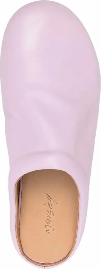 Slip-On Leather Mules - Image 4