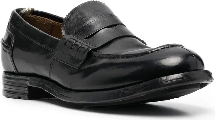 Slip-On Leather Penny Loafers - Image 2
