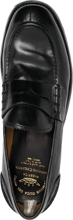 Slip-On Leather Penny Loafers - Image 4
