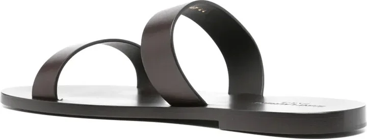 Slip-On Leather Sandals - Image 3