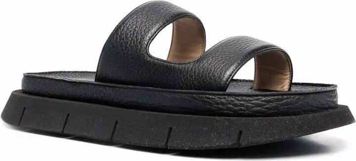 Slip-On Leather Sandals - Image 2