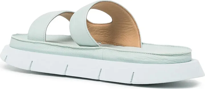 Slip-On Leather Sandals - Image 3