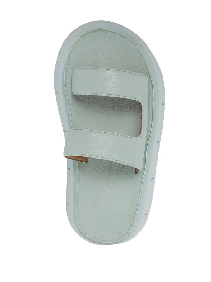 Slip-On Leather Sandals - Image 4