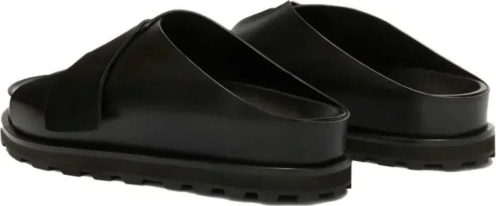 Slip-On Leather Slides - Image 3