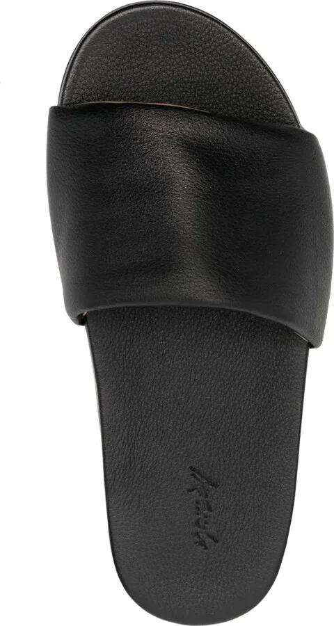 Slip-On Leather Slides - Image 4