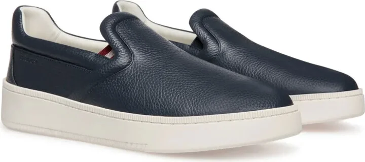 Slip-On Leather Sneakers - Image 2