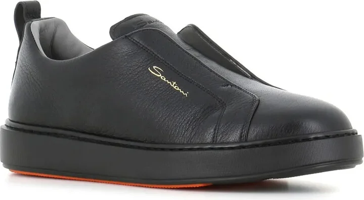 Slip-On Leather Sneakers - Image 2