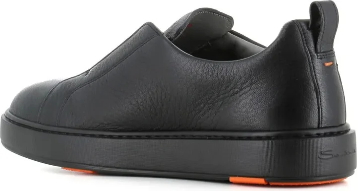 Slip-On Leather Sneakers - Image 3