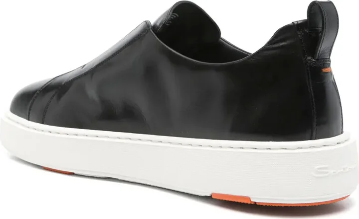 Slip-On Leather Sneakers - Image 3