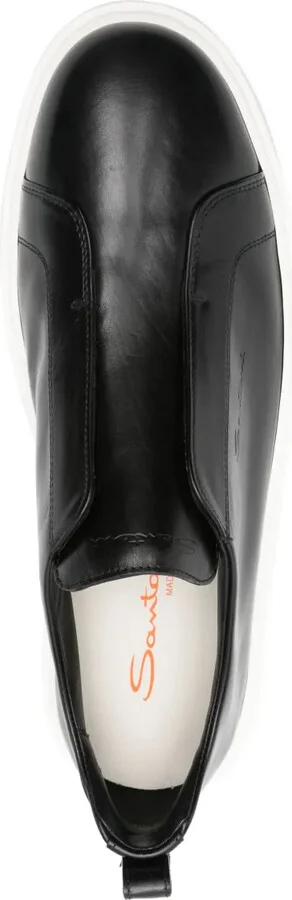 Slip-On Leather Sneakers - Image 4