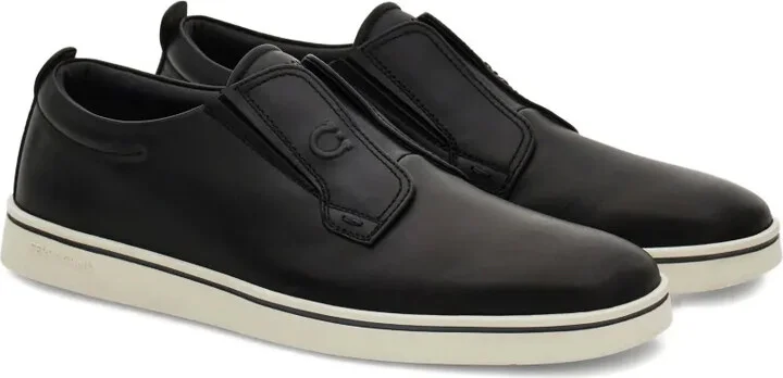 Slip-On Leather Sneakers - Image 2