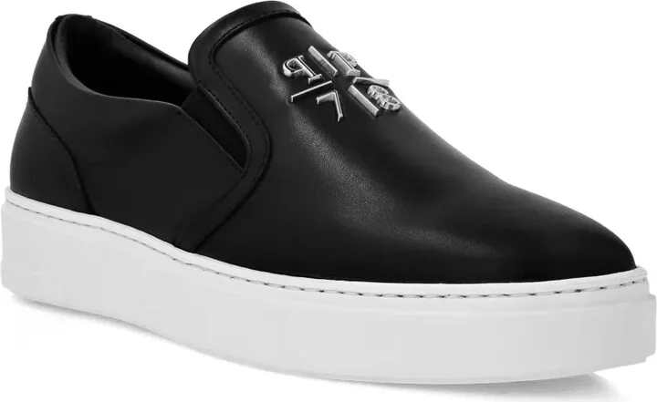 Slip-On Leather Sneakers - Image 2