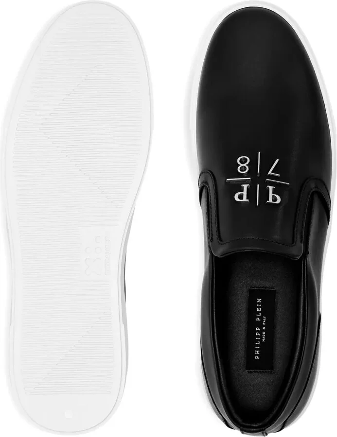 Slip-On Leather Sneakers - Image 3