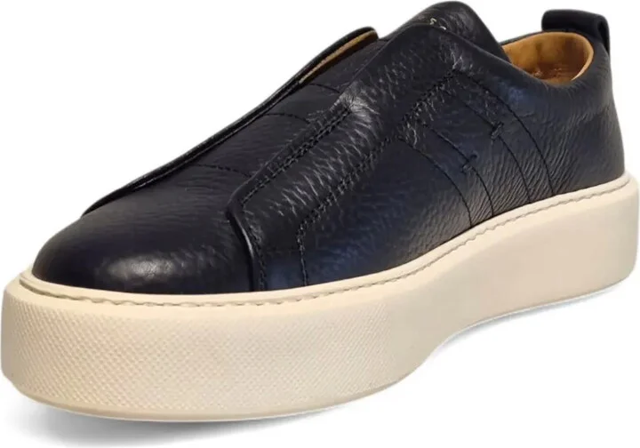 Slip-On Leather Sneakers - Image 5