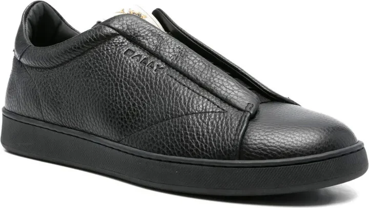 Slip-On Leather Sneakers - Image 2