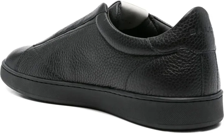 Slip-On Leather Sneakers - Image 3