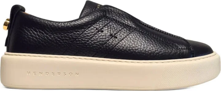 Slip-On Leather Sneakers