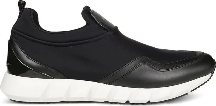 Slip-On Leather Sneakers