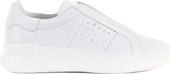 Slip-On Leather Sneakers