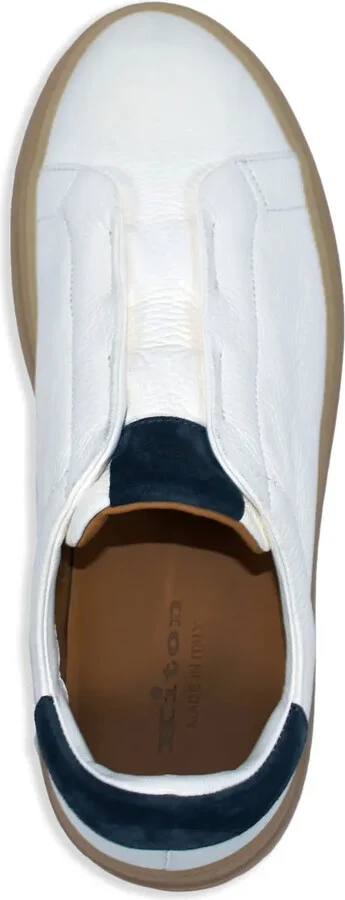 Slip-On Leather Trainers - Image 5