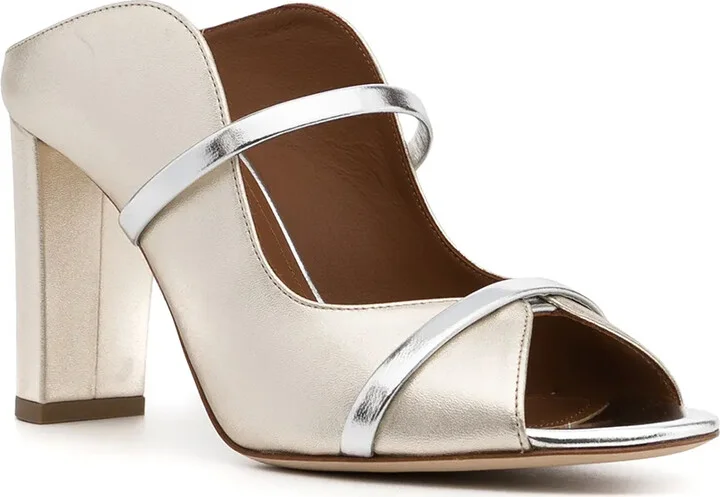 Slip-On Peep-Toe Sandals - Image 2