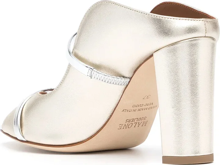 Slip-On Peep-Toe Sandals - Image 3