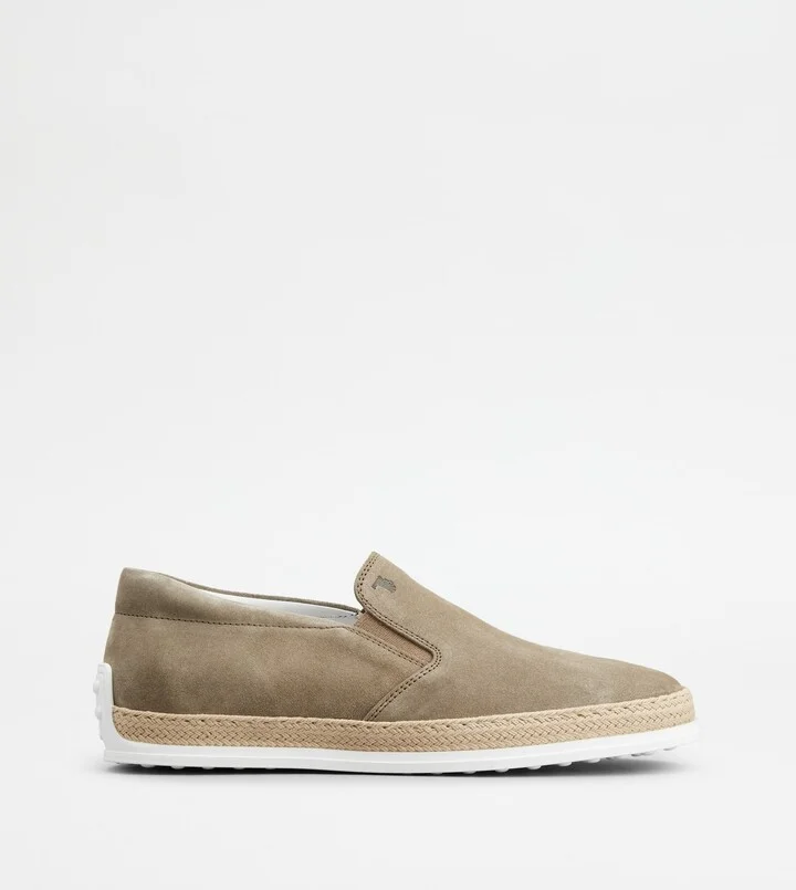 Slip-On Shoes in Suede