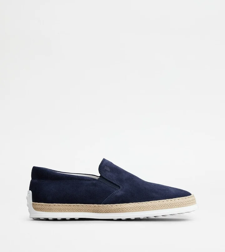 Slip-On Shoes in Suede