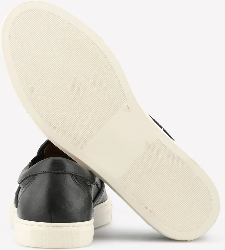 Slip-On Sneakers in Leather - Image 3