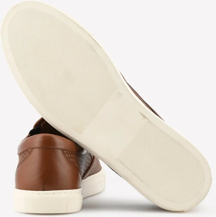 Slip-On Sneakers in Woven Leather - Image 3