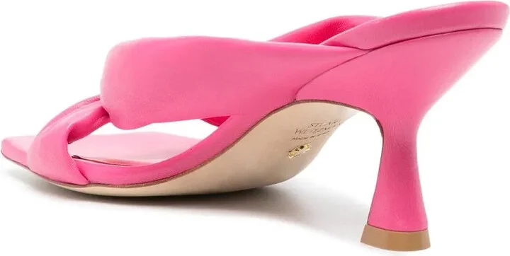 Slip-On Square-Toe Sandals - Image 3