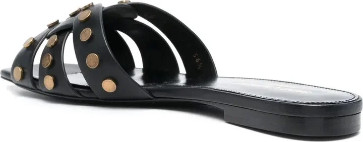 Slip-On Square-Toe Sandals - Image 3