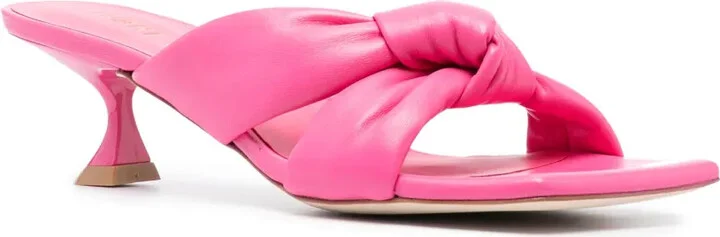 Slip-On Square-Toe Sandals - Image 2