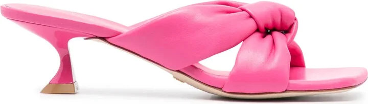 Slip-On Square-Toe Sandals