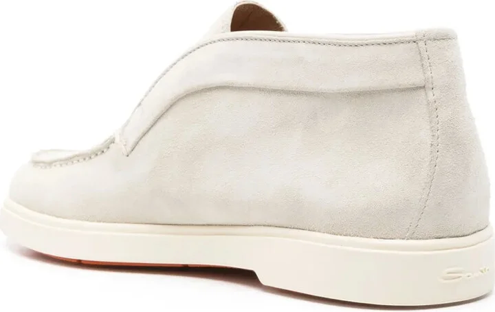 Slip-On Suede Ankle Boots - Image 3