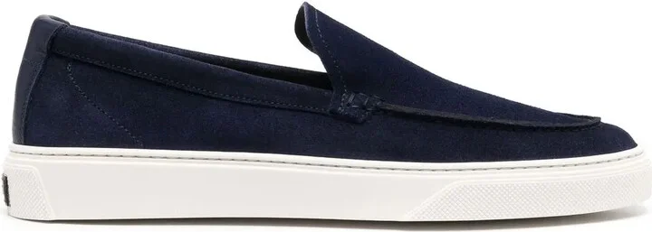 Slip-On Suede Boat Shoes